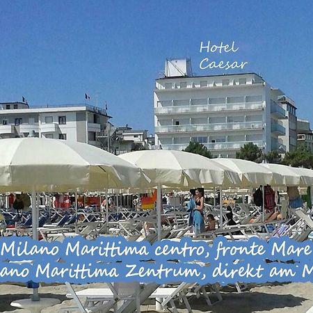 Hotel Caesar Bed And Breakfast Milano Marittima Exterior photo